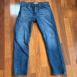Signature by Levi Strauss Dark Blue Straight Jeans